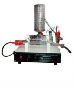 Laboratory water distiller-specifications